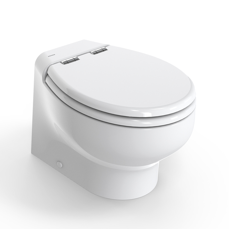 Tecma Silence Plus 2G Toilette 12V Short weiss Tecma Silence Plus 2G Toilette 12V Short weiss