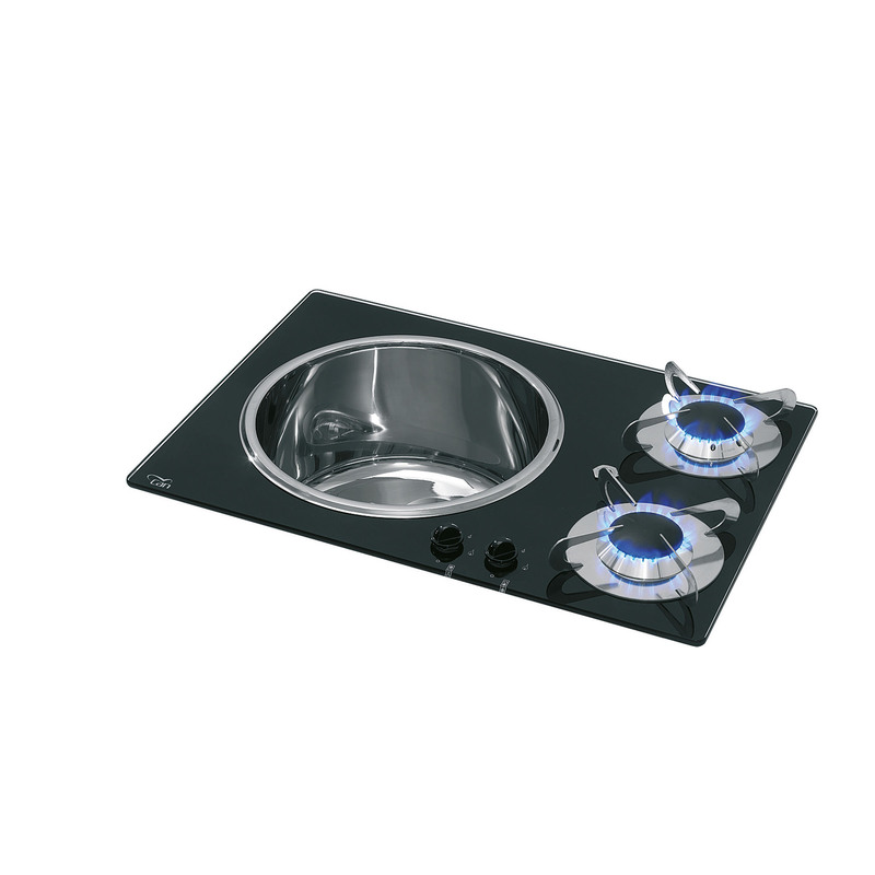 BUKH PRO 2 BURNERS COOKER WITH SINK