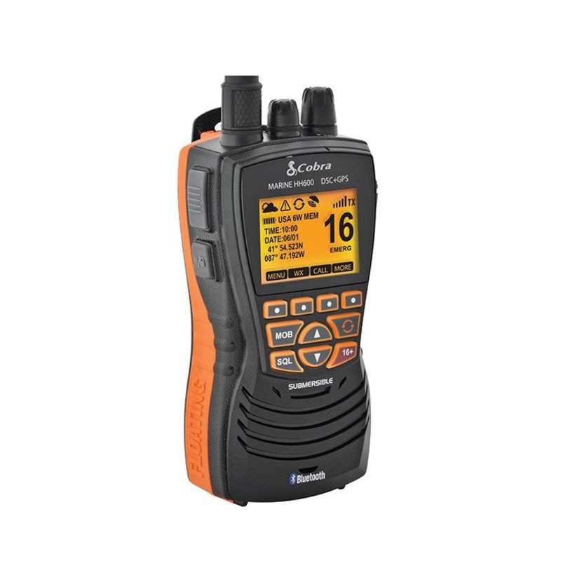 Cobra UKW Handfunkgerät MRHH600 mit GPS und DSC
