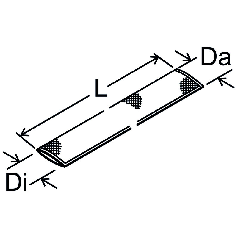 Webasto Waermeschutzschlauch L=1850, Glasfaser Webasto Waermeschutzschlauch L=1850, Glasfaser