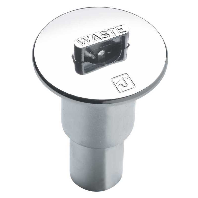 Vetus Absaugstutzen WC38mm messing (verchromt) Vetus Absaugstutzen WC38mm messing (verchromt)