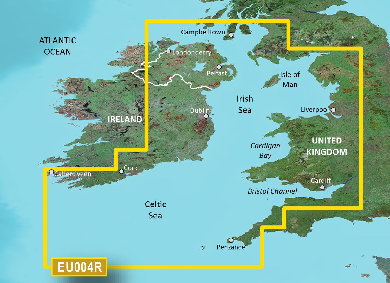 Garmin Bluechart EU004R Irish Sea