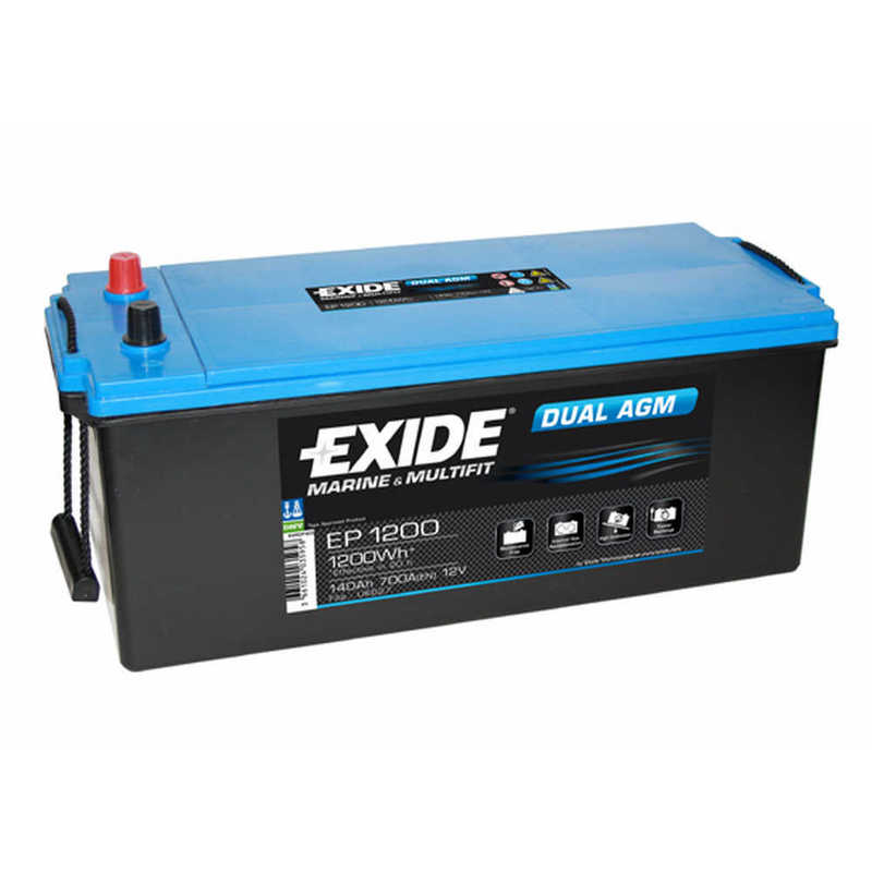 Exide Dual AGM Batterie EP1200