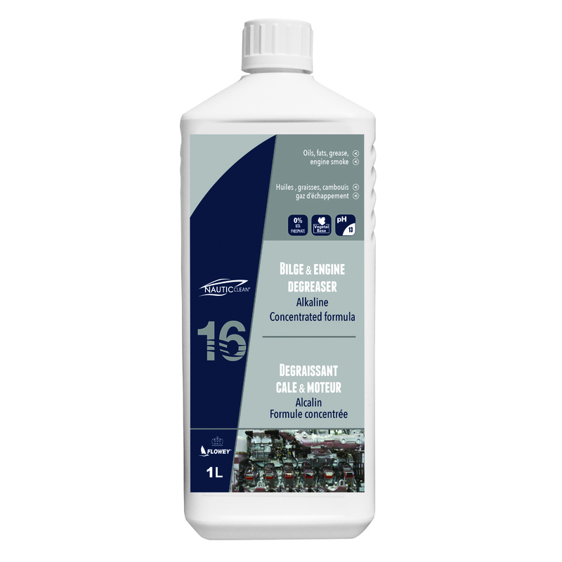 NAUTICclean 16 Bilgen und Motor Entfetter,  1 L