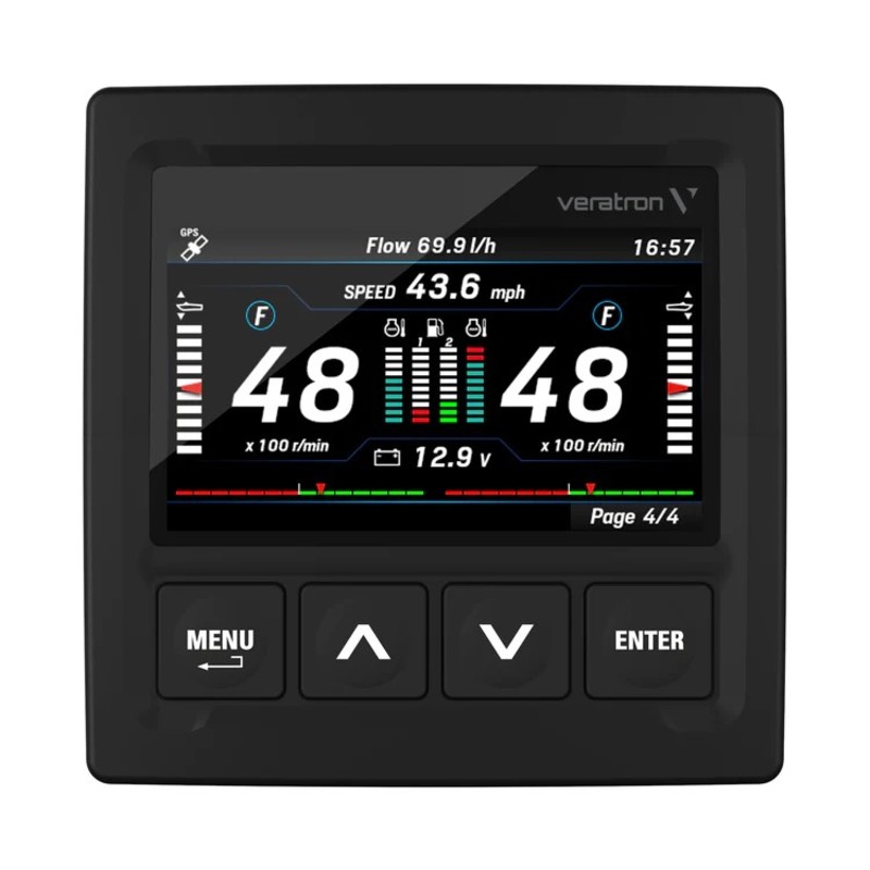 Veratron TFT Display 4.3'' Schwarz