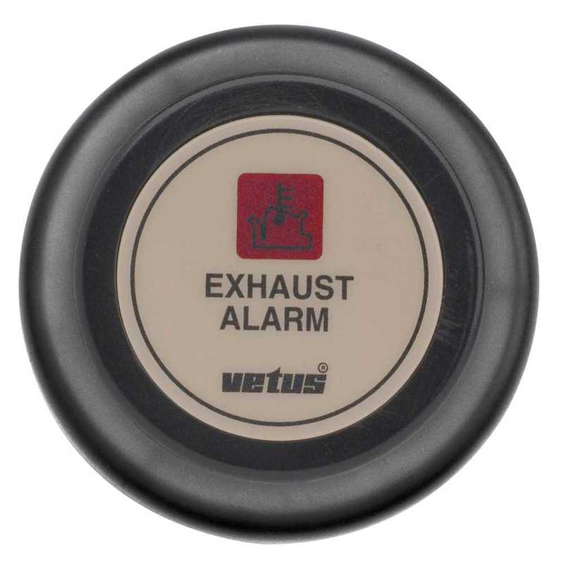 Vetus Auspufftemperaturalarmanzeige, weiß, 24 V Vetus Auspufftemperaturalarmanzeige, weiß, 24 V