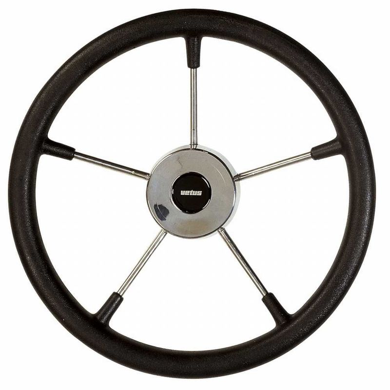 Vetus Steuerrad KS45Z, Polyuhretan, schwarz, 45cm Vetus Steuerrad KS45Z, Polyuhretan, schwarz, 45cm