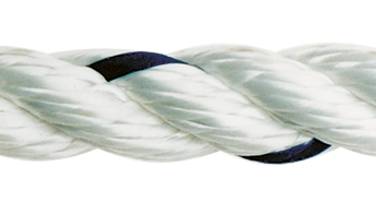 Allcord-1, Geschlagenes Polyester, Ø16mm, Weiß, Haspel 100m (Bruchlast 4340kg)