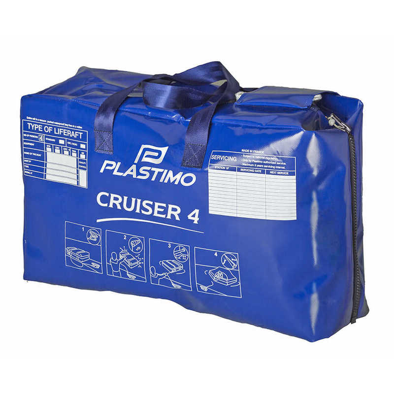 PLASTIMO Cruiser Std. Rettungsinsel, 4 Pers., Tas. PLASTIMO Cruiser Std. Rettungsinsel, 4 Pers., Tas.