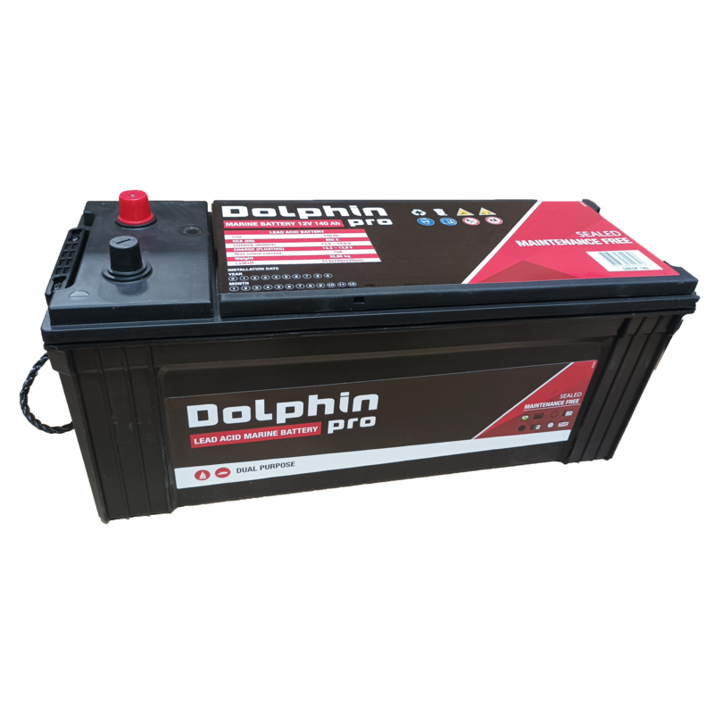 Dolphin PRO Marine Batterie - 140Ah 12V Dolphin PRO Marine Batterie - 140Ah 12V