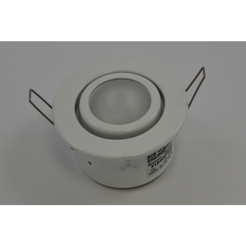 Aquasignal ARRAS weiß beweg. 12V/20W