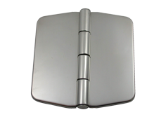 Niro Scharnier Mit Abdeckung, 75x74x3mm