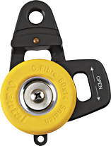 Antal Aluminium snatch block Ø40mm, line Ø12mm, with Gummi Schutz