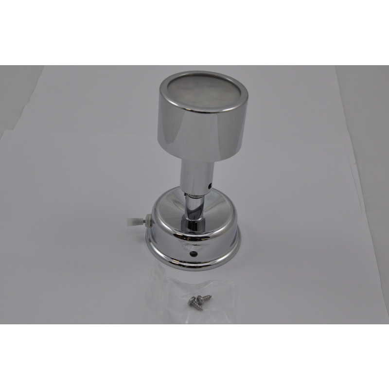 Hella Leseleuchte Messing chrom glänzend 24V Hella Leseleuchte Messing chrom glänzend 24V