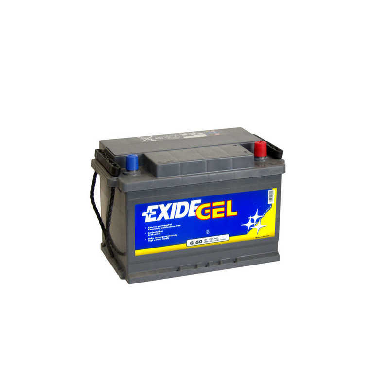 Exide Equipment Gel Batterie, 60Ah, 650Wh, 12V Exide Equipment Gel Batterie, 60Ah, 650Wh, 12V