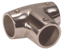 Niro T-Stück Universell, Ø22,25mm, 90°
