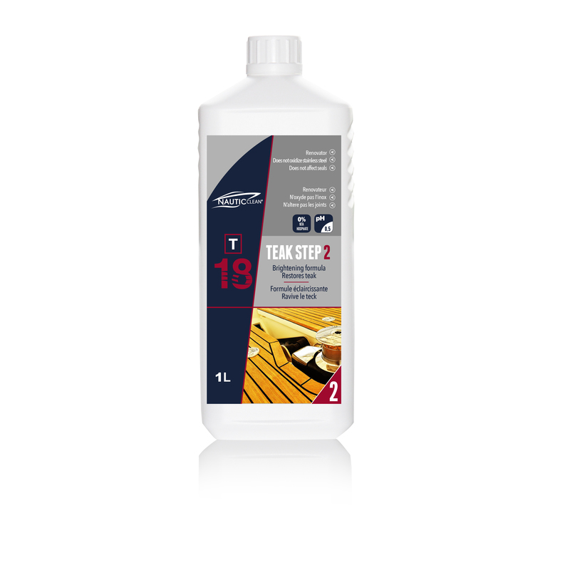 NAUTICclean 18 Teak Aufheller Step 2, 1 L