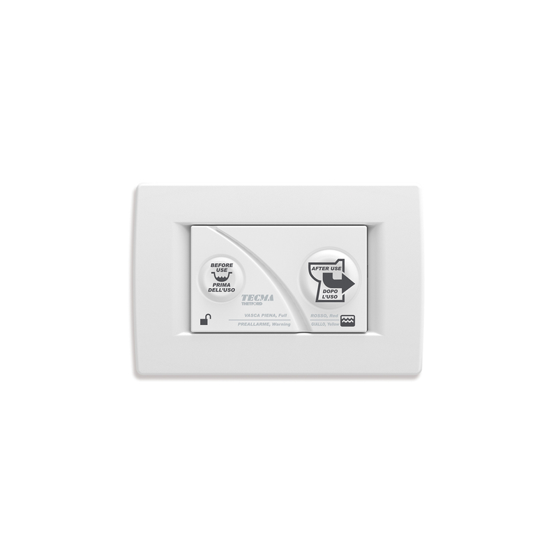 Tecma Compass Toilette 12V Short weiss Premium