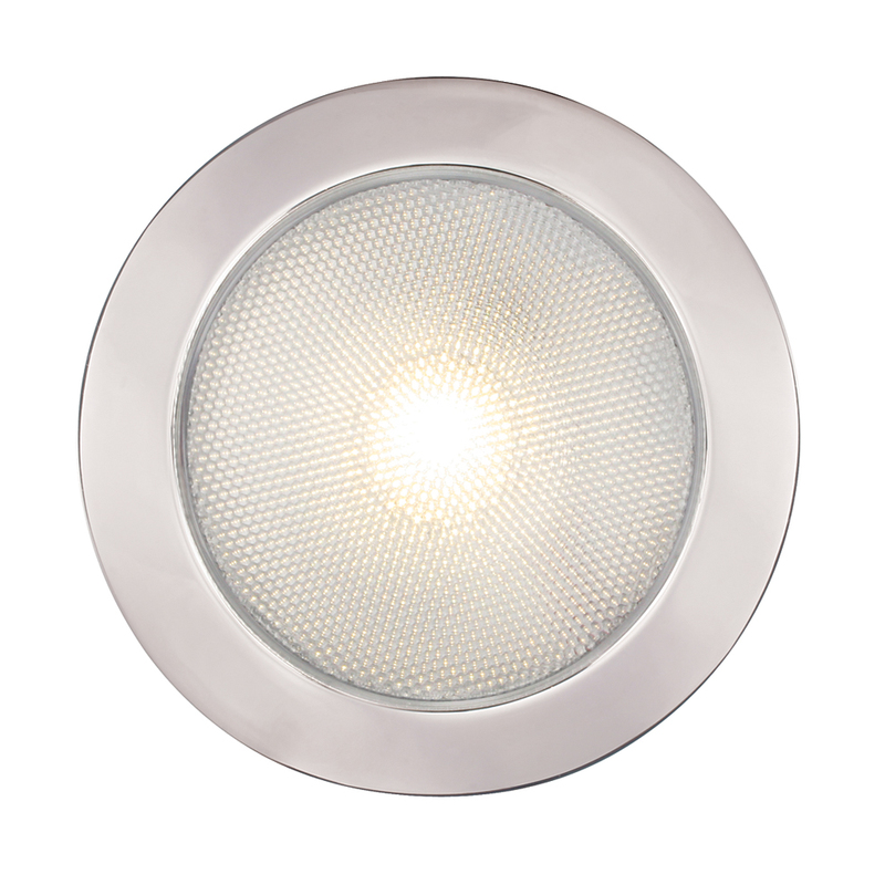 Hella EuroLED 150 Deckenlicht  warmweiß, Edelstahl Hella EuroLED 150 Deckenlicht  warmweiß, Edelstahl