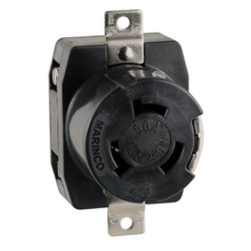 Marinco 50A 125/250V RECEPTACLE Marinco 50A 125/250V RECEPTACLE