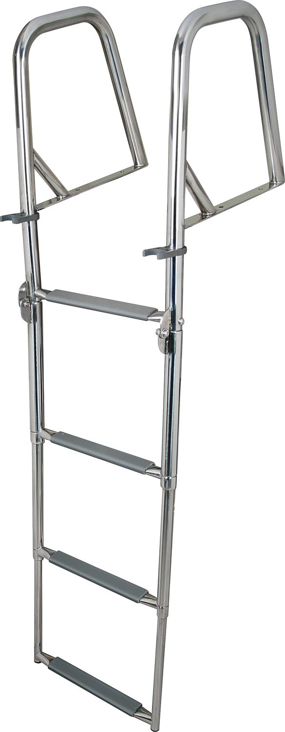 Båtsystem Badeleiter L=1420mm - eingeklappt 554mm B=390mm D=255mm 4 Stufen klappbar