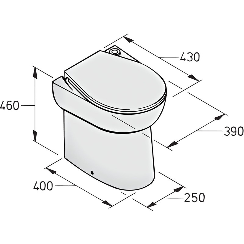 Vetus Standard Toilette 12V