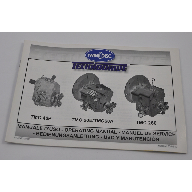 Vetus Bedienungsanleitung TMC 40P/60E/ 260 Vetus Bedienungsanleitung TMC 40P/60E/ 260
