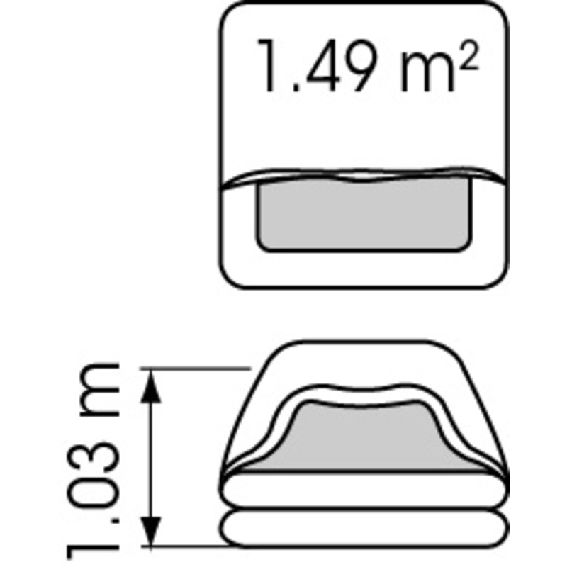 PLASTIMO Tranceocean ISO, 4 Pers., 