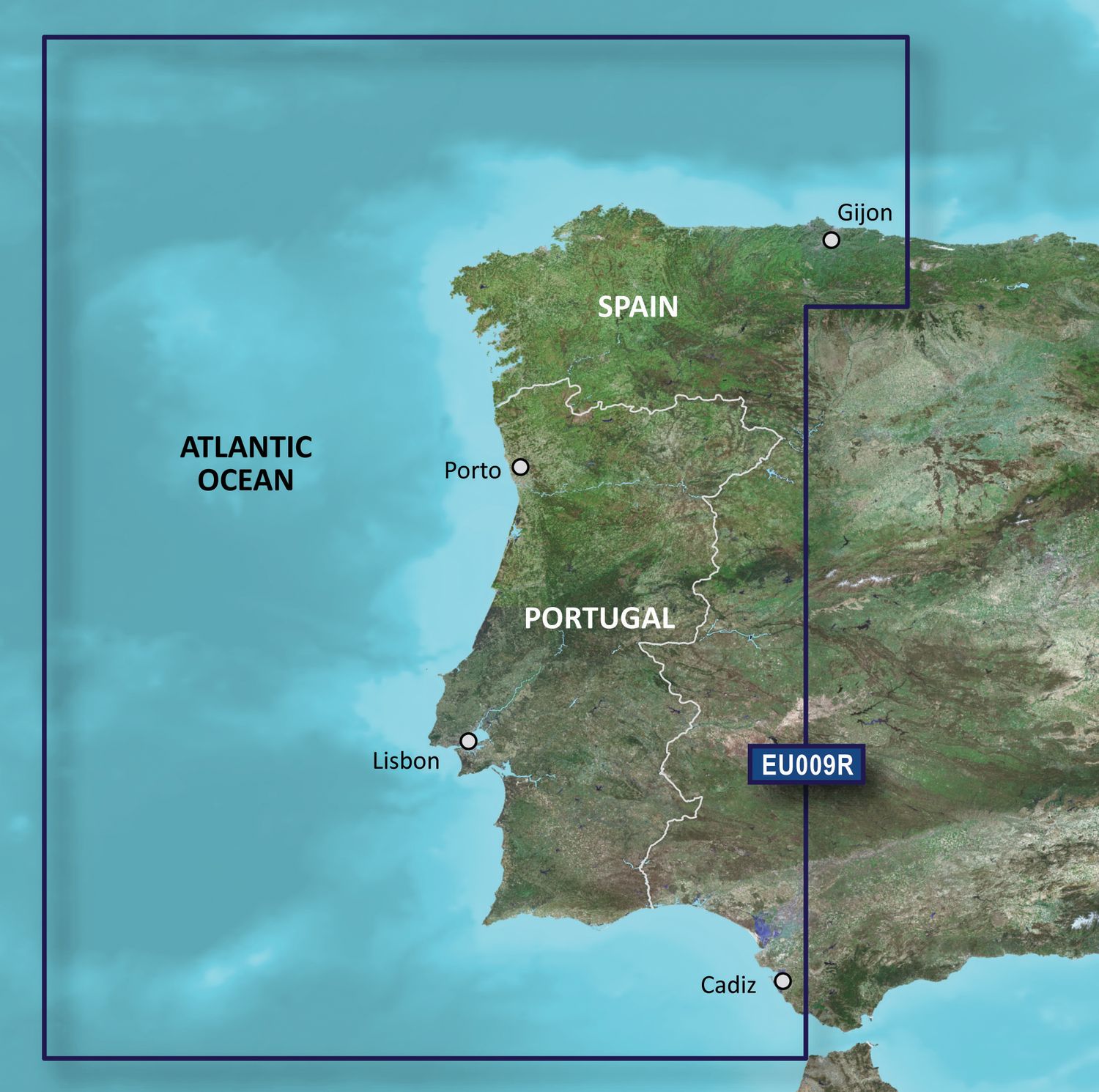 Garmin Bluechart EU009R Portugal & Northwest Spain