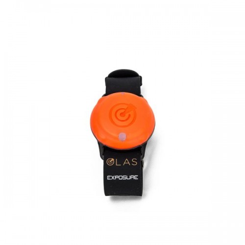 Exposure OLAS Crew-Sender mit Armband, orange, EXPOLASTAG