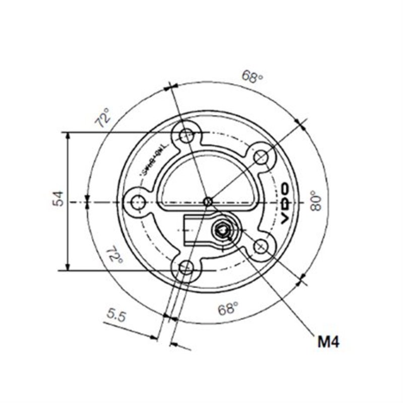 Veratron VDO 190 MM STAINLESS STEEL,LIQUID LEVEL Veratron VDO 190 MM STAINLESS STEEL,LIQUID LEVEL