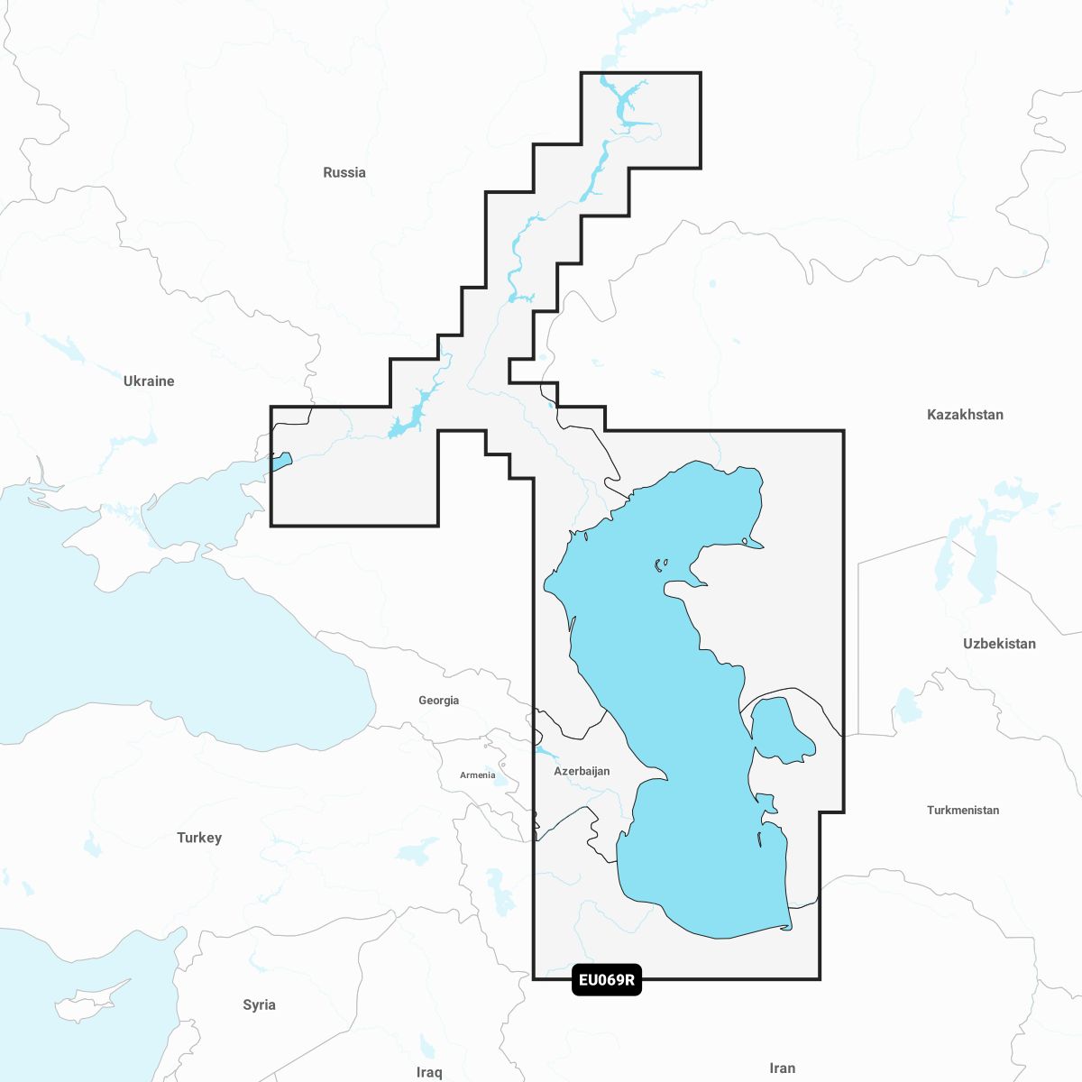 Garmin Navionics+ EU069R Russland Kaspisches Meer und Wolga
