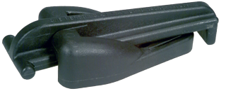 Klappbare Kunststoff-Fußstützen Mast Step, Max. 140kg, Grau