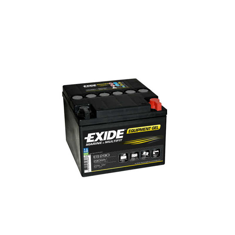 Exide Gel Batterie, 25Ah, 290Wh, 12V Exide Gel Batterie, 25Ah, 290Wh, 12V